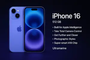 Read more about the article iPhone 16 512GB  Future-Ready Power, Stunning Camera, and Smart AI