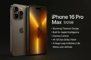 Read more about the article iPhone 16 Pro Max 512GB A New Era of Durability, Intelligence, and Performance